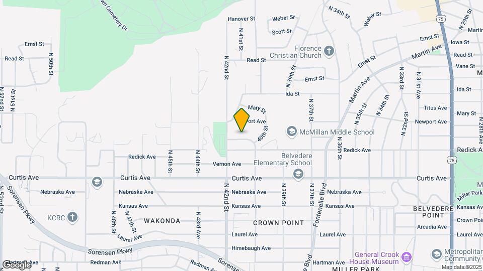 4026 Bauman Ave Map and Location Details