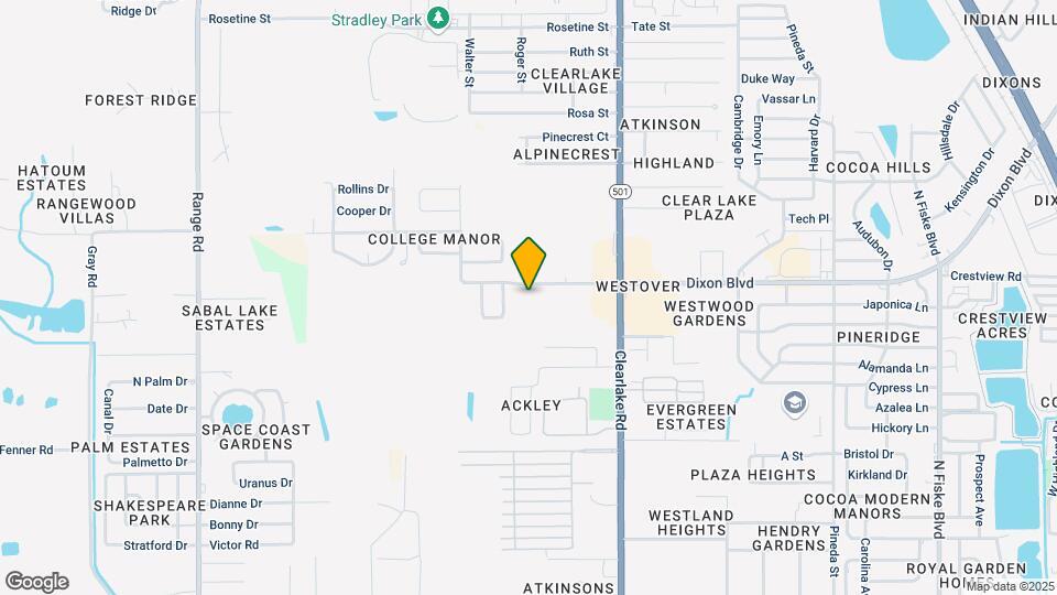 1719 Dixon Blvd Map and Location Details