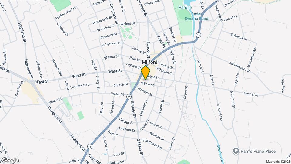 22 S Bow St, Unit 1 Map and Location Details