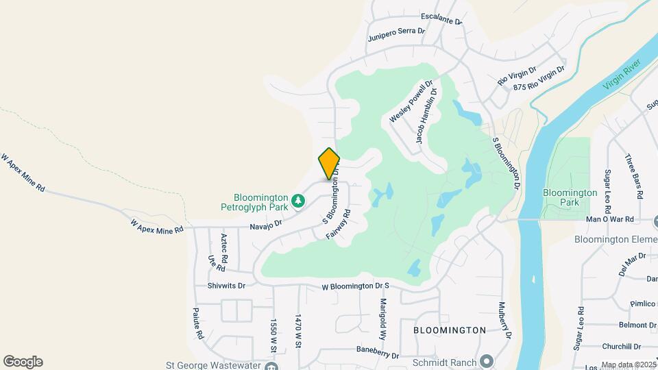 3204 S Bloomington Dr W Map and Location Details