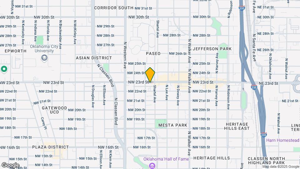 812 NW 23rd St Map and Location Details