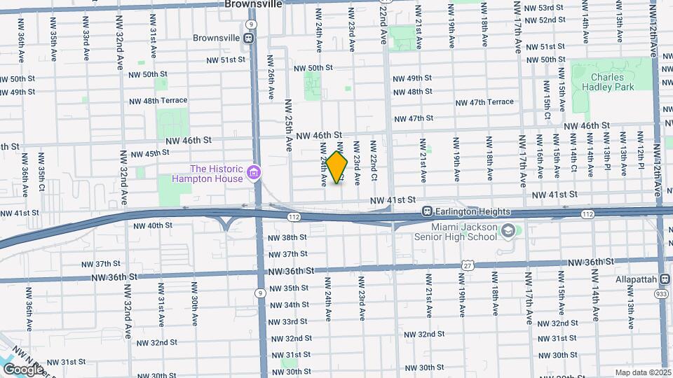 4140 NW 23rd Ct Map and Location Details