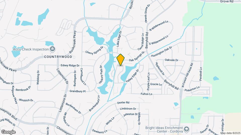 2271 Lake Springs Ln Map and Location Details