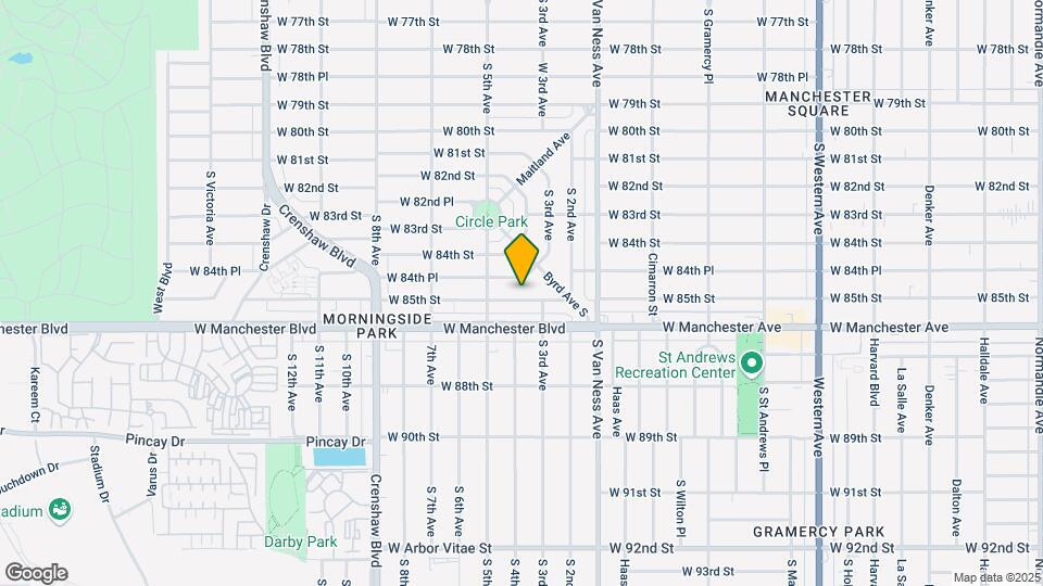 2515 W 85th St Map and Location Details