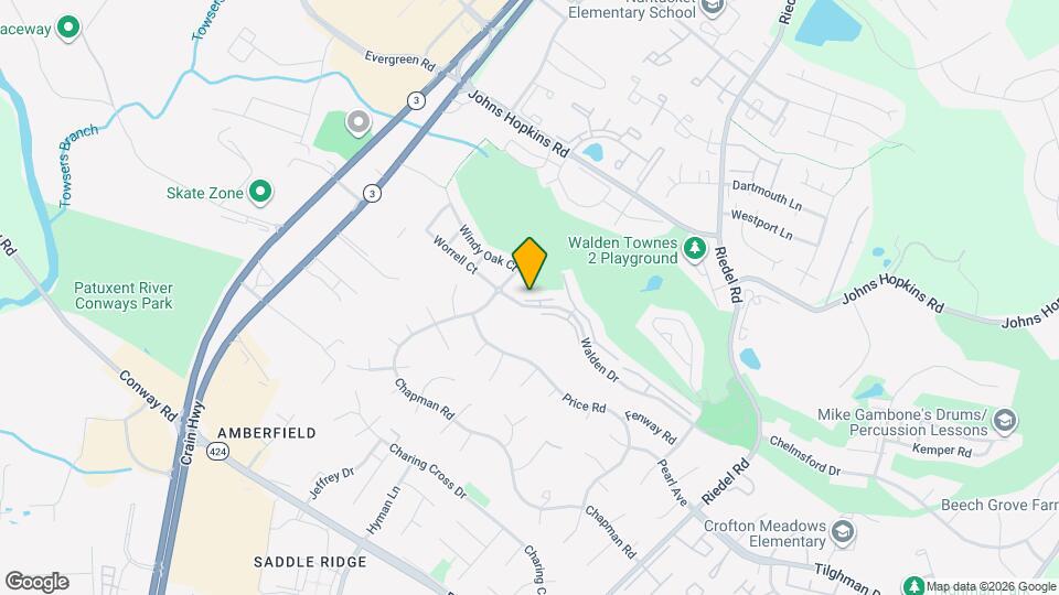 2620 Tor Ct Map and Location Details