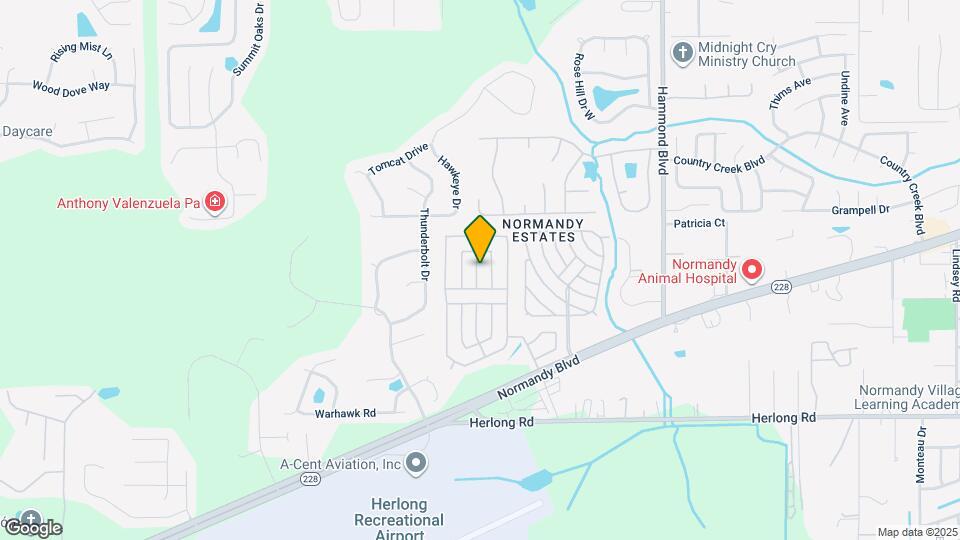 1623 Paradela Pl Map and Location Details