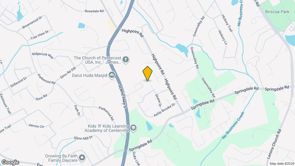 2835 Shane Dr Mapa y Detalles de la Ubicación