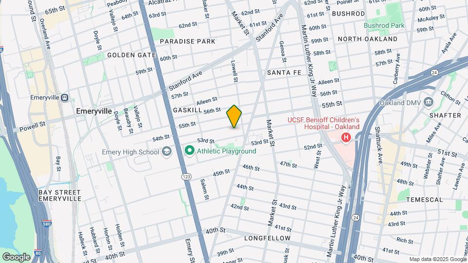969 54th St Map and Location Details