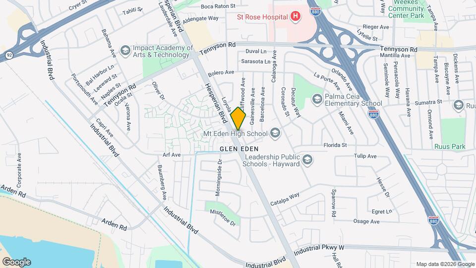 27777 Loyola Ave Map and Location Details