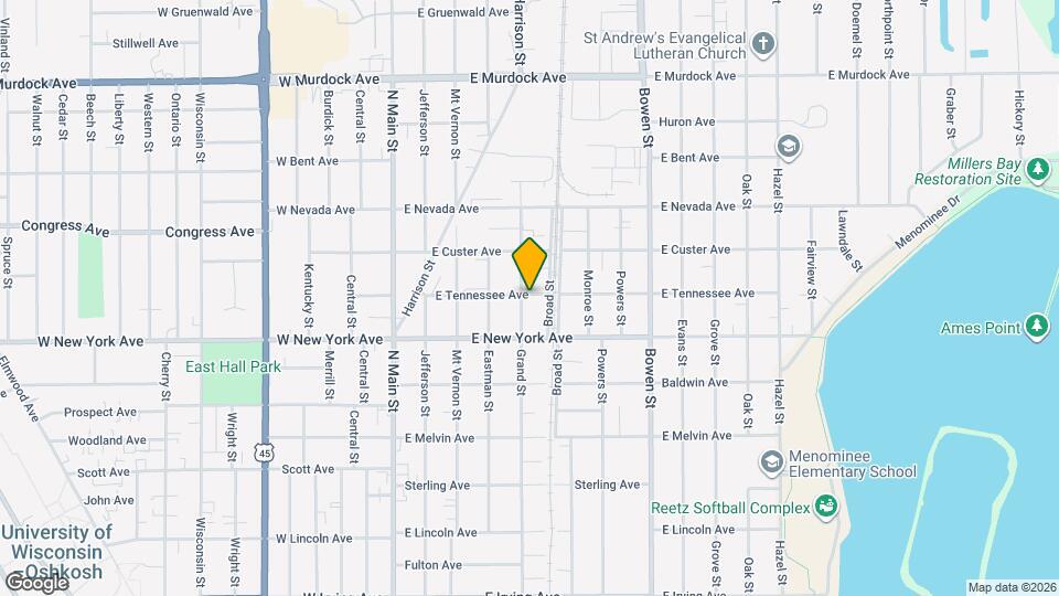1234 Grand St Map and Location Details