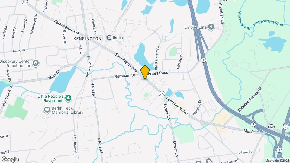 1044 Farmington Ave Map and Location Details