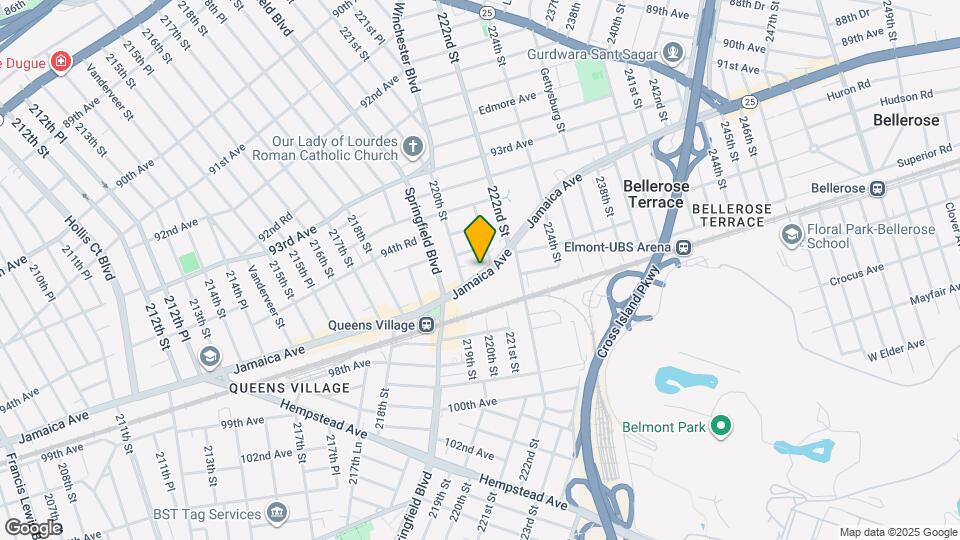 22023 Jamaica Ave, Unit 2nd floor Map and Location Details