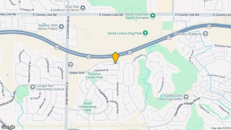 4644 Copeland Lp Map and Location Details