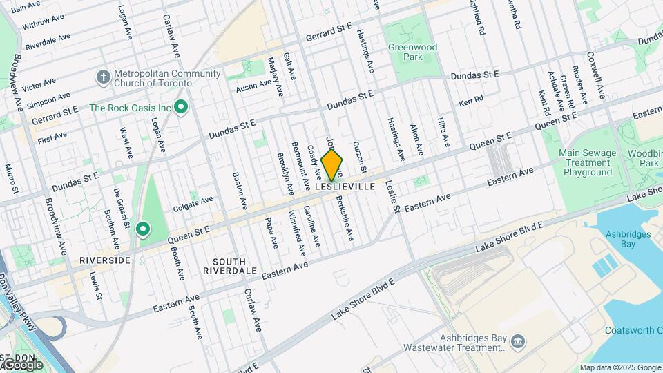 1152 Queen St E Map and Location Details