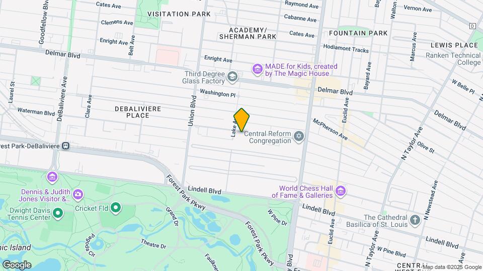 5156 Waterman Blvd, Unit 5156B Map and Location Details