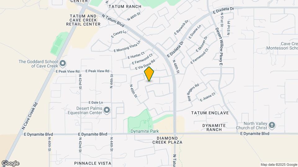 4550 E Roy Rogers Rd Map and Location Details