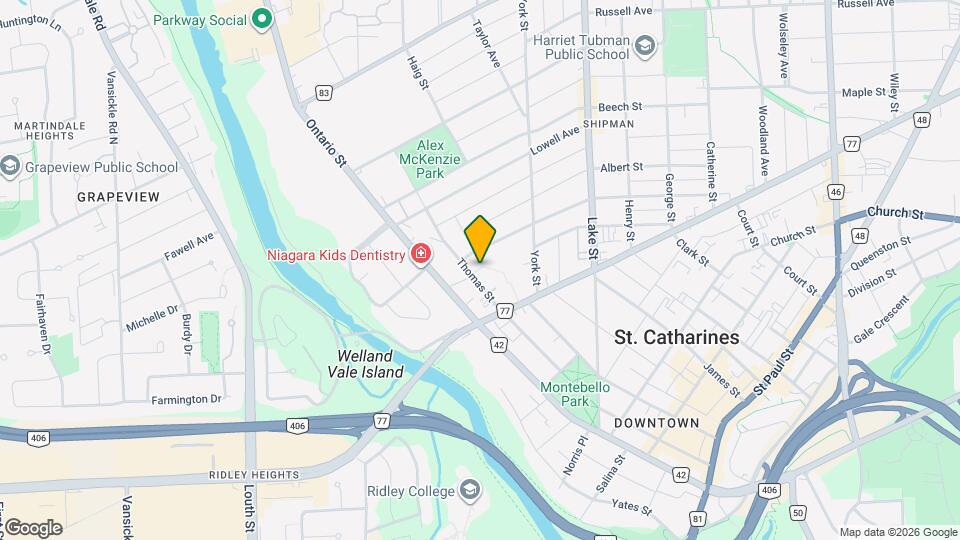 20 Thomas St Map and Location Details