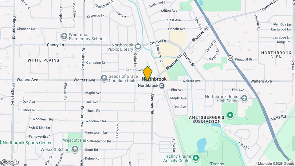 2001 Walters Ave Map and Location Details