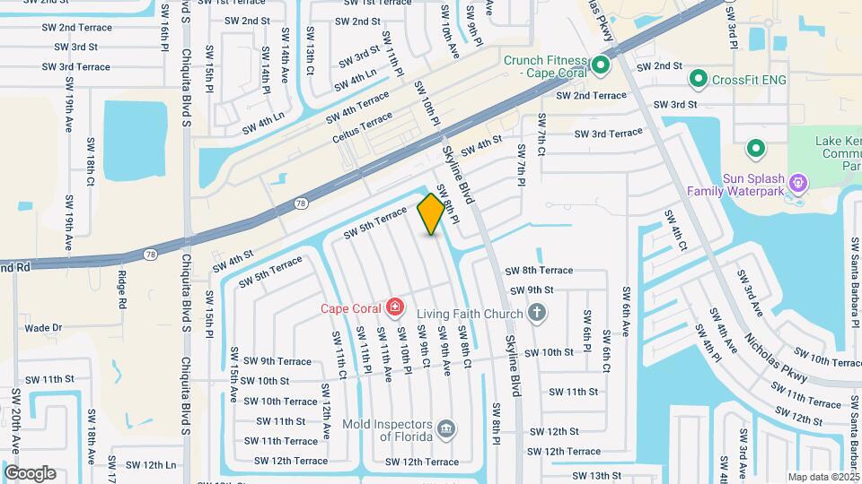612 SW 8th Ct Map and Location Details