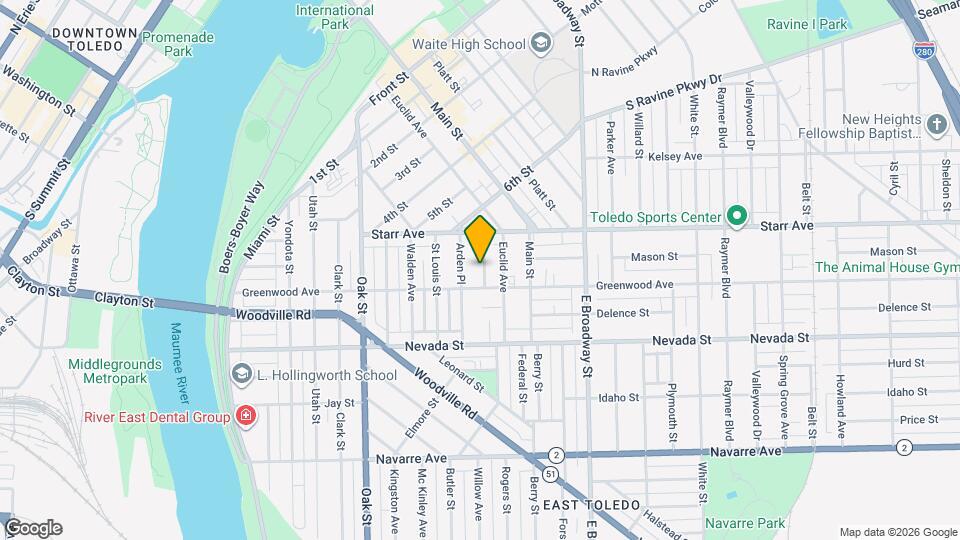42 Garfield Pl Map and Location Details