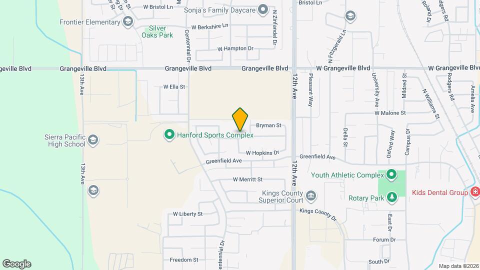 1944 W Hayward St Map and Location Details