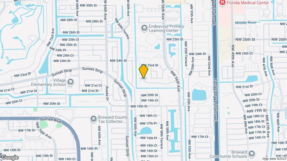 2113 NW 59th Terrace Map and Location Details