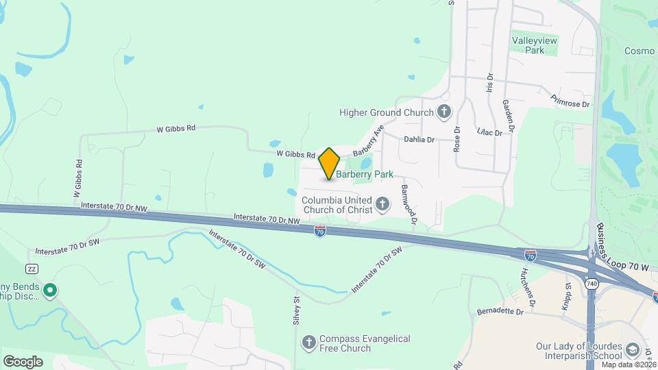3505 Westwind Dr Map and Location Details