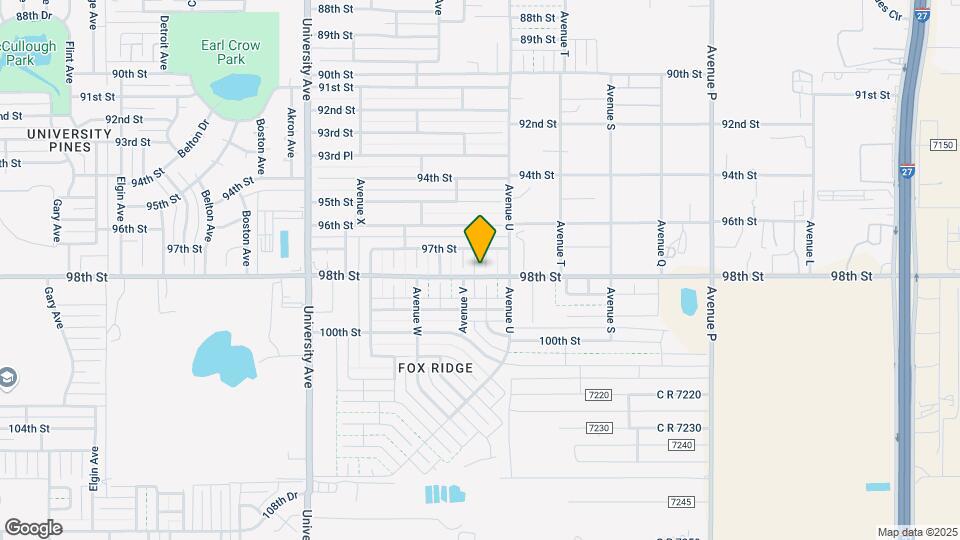 9708 Uvalde Ave Map and Location Details