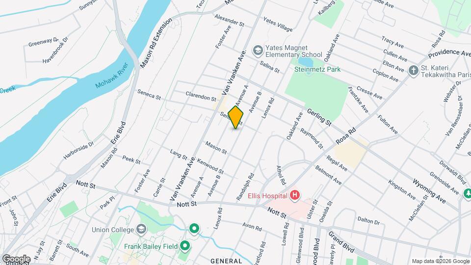 1755 Avenue B Map and Location Details