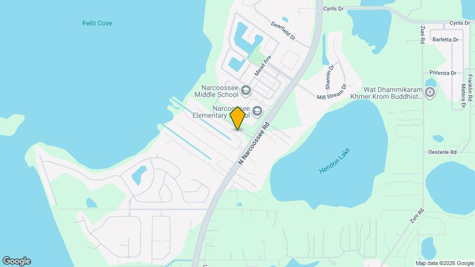 5101 N Kaliga Dr Map and Location Details