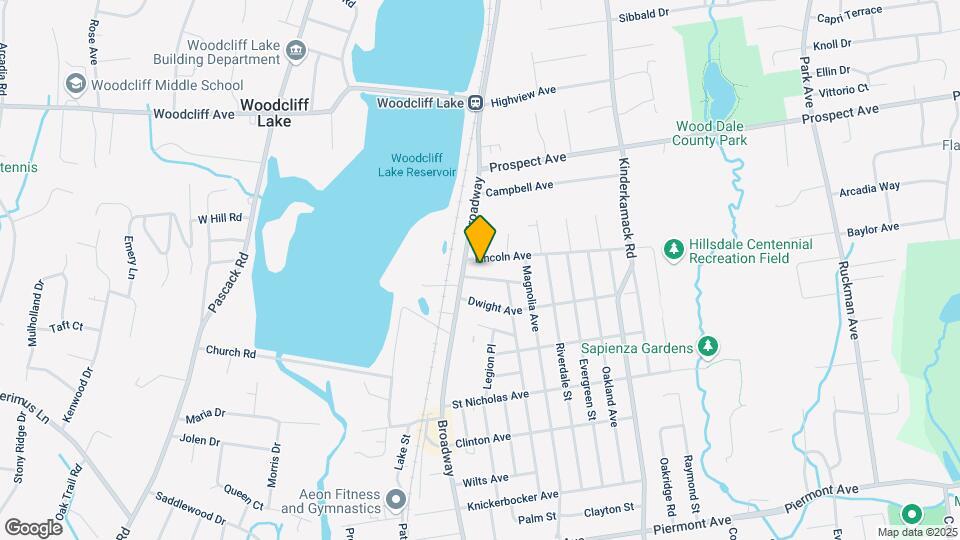 Woodcliff Lake Commons Apartments Map and Location Details