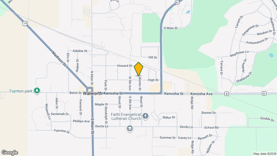 201 Bonito St Mapa y Detalles de la Ubicación