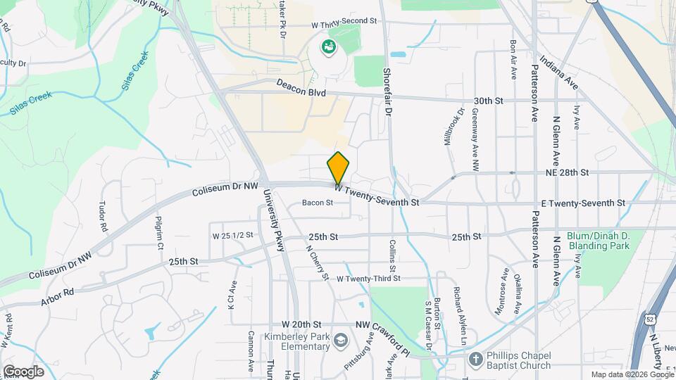 412 W Twenty-Seventh St Map and Location Details