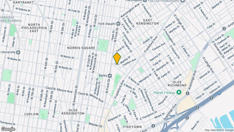 2120 Berges St, Unit 1 Map and Location Details