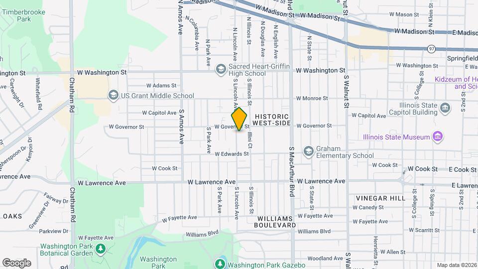 514 S Lincoln Ave Map and Location Details