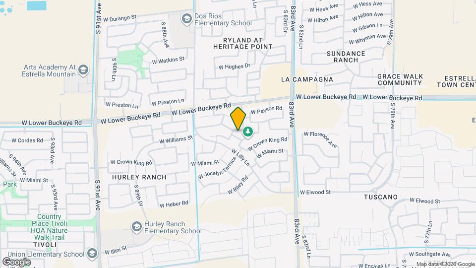 8510 W Luken Way Map and Location Details