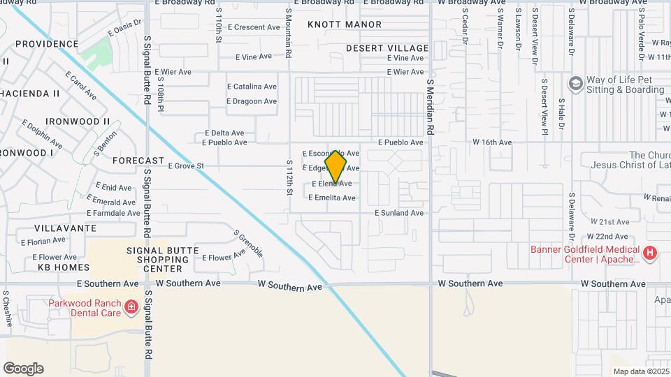 11329 E Elena Ave Map and Location Details