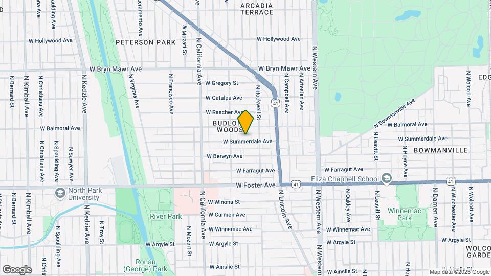 2630 W Summerdale Ave Map and Location Details
