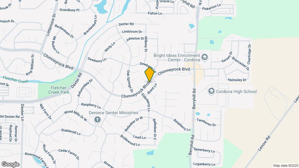 9003 Chimneyrock Blvd. Map and Location Details