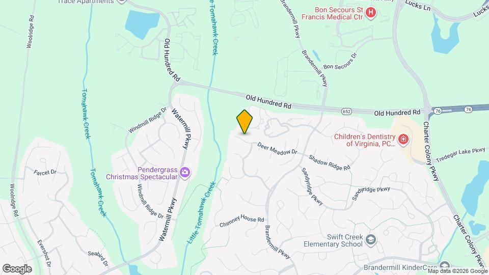 14406 Deer Meadow Dr Map and Location Details