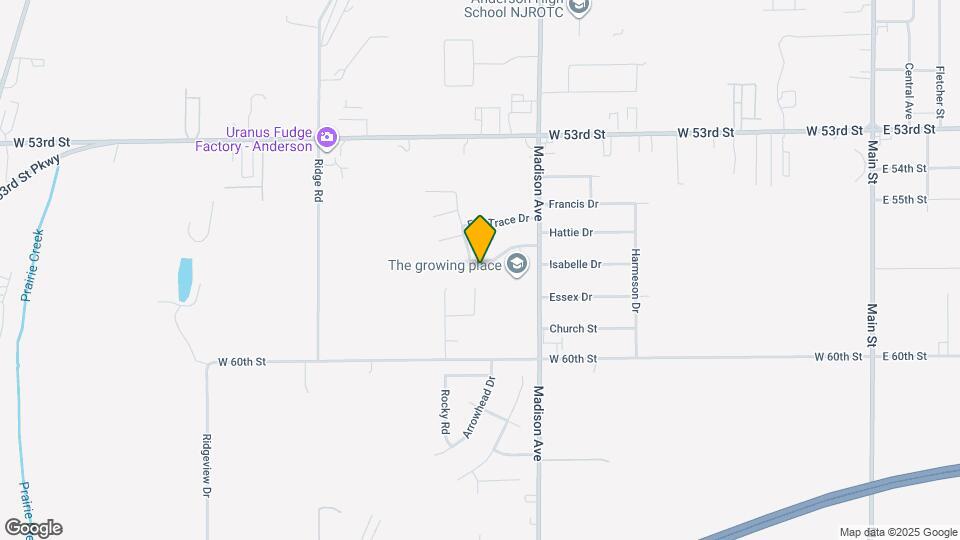 1117 Squirrel Ridge Rd Map and Location Details