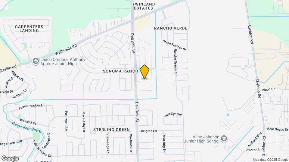 1735 Rock Ridge Dr Map and Location Details