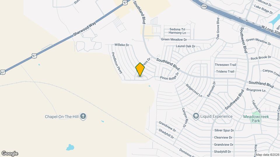 4720 Pinon Ridge Dr Map and Location Details