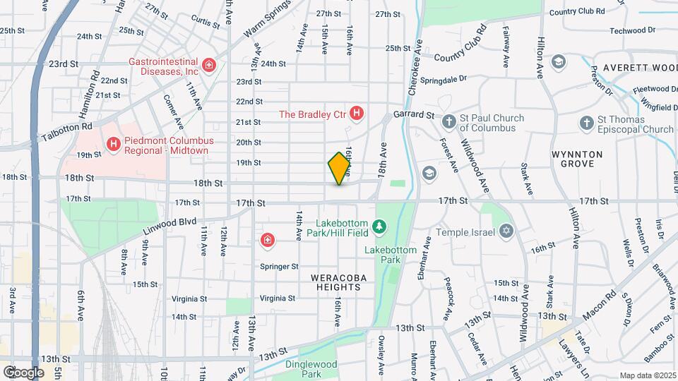 1520 18th St Map and Location Details