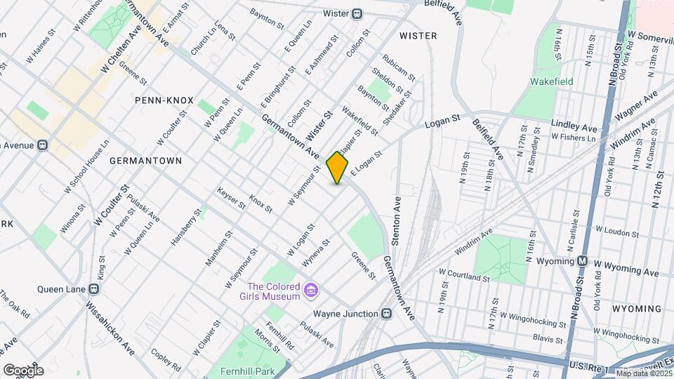 29 W Logan St Map and Location Details