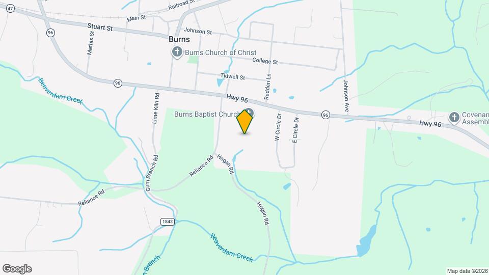 1043 Hogan Rd Map and Location Details