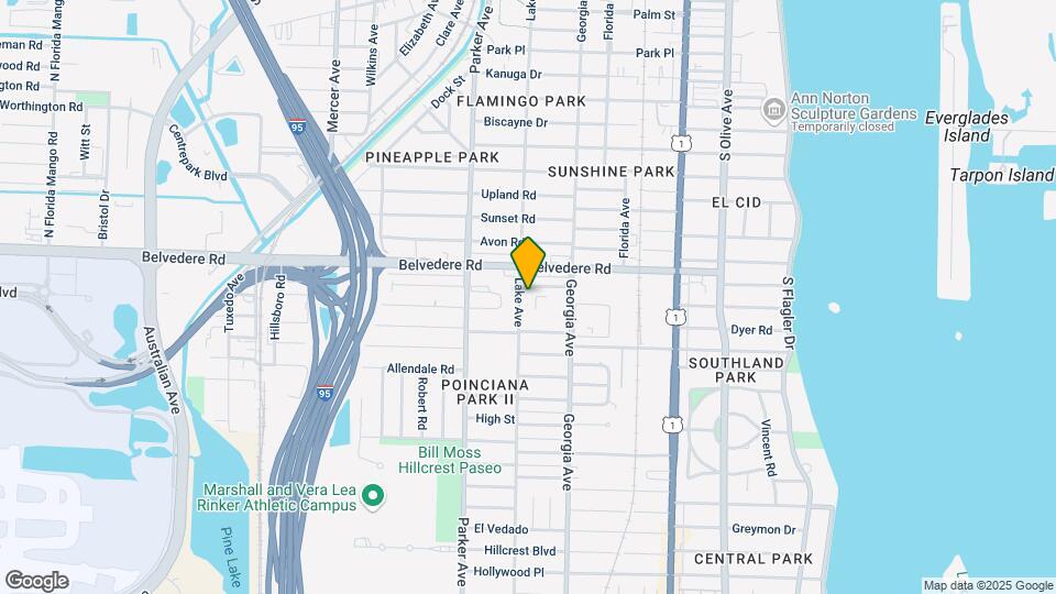 2728 Lake Ave Map and Location Details