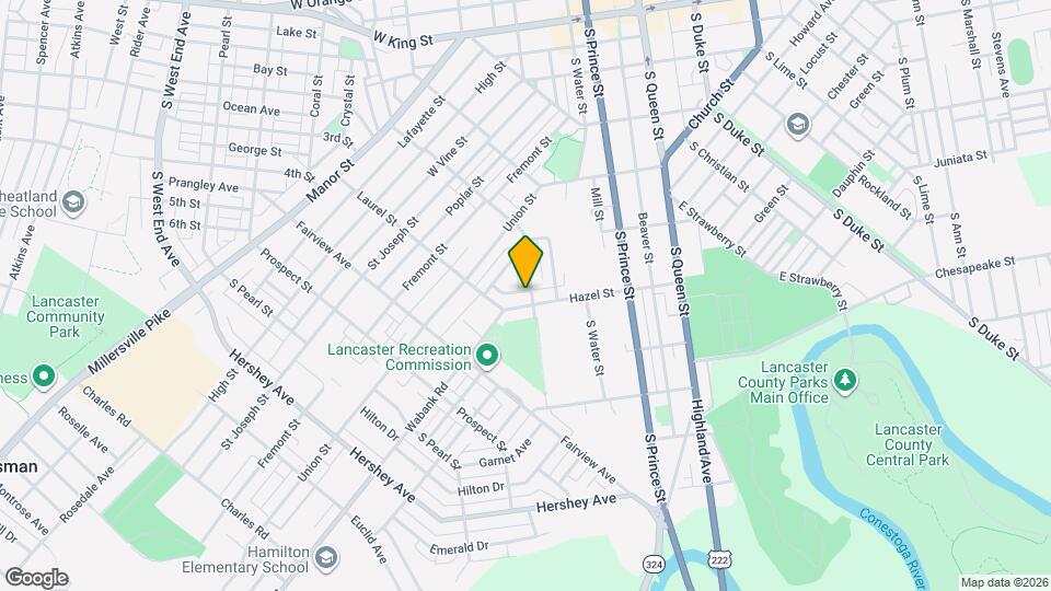 482 New Dorwart St Map and Location Details