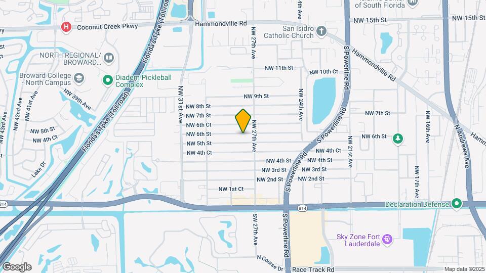 2732 NW 6th St Map and Location Details