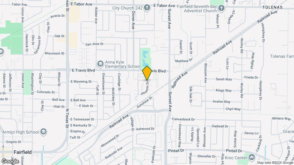 Townhouse Apartments Map and Location Details
